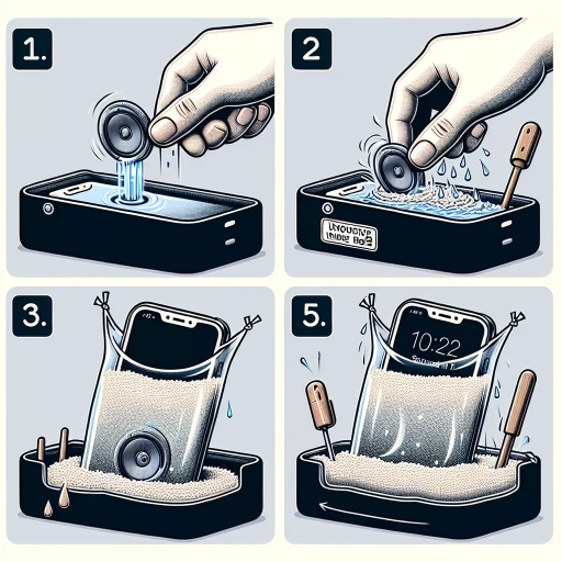how to get water out of phone speaker