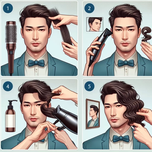 how to get wavy hair men