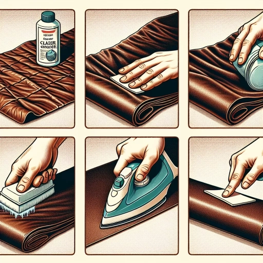 how to get wrinkles out of leather