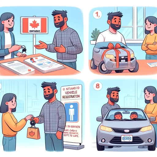 how to gift a car in ontario
