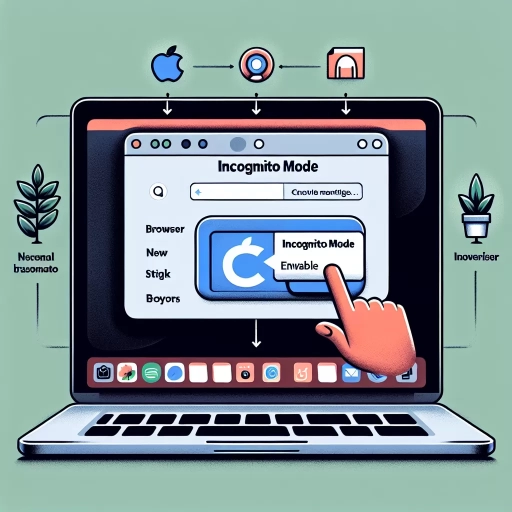 how to go incognito on mac