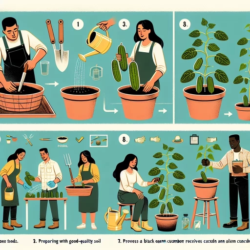 how to grow cucumbers in pots