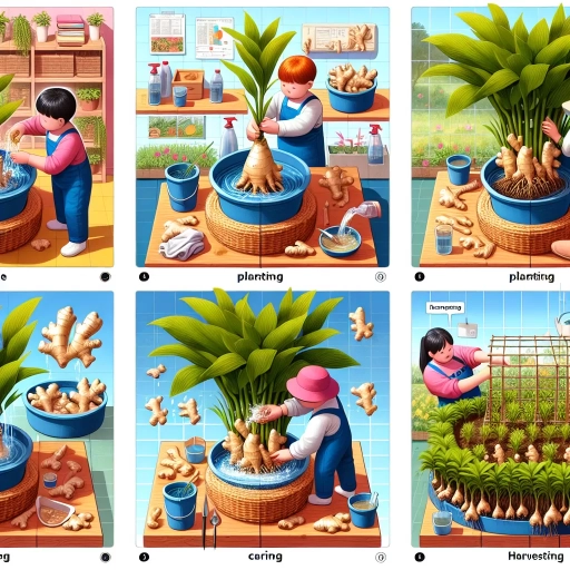 how to grow ginger indoors
