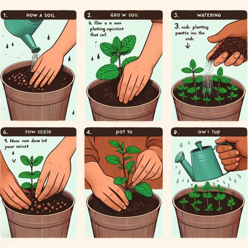 how to grow mint indoors
