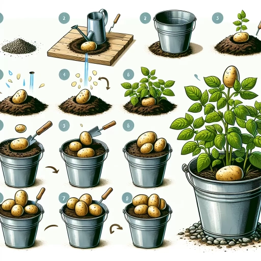 how to grow potatoes in a bucket