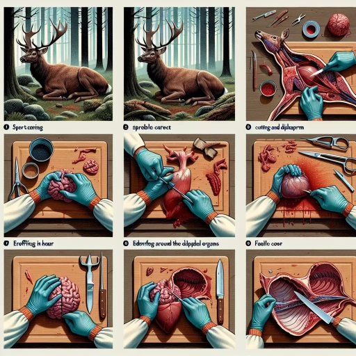 how to gut a deer