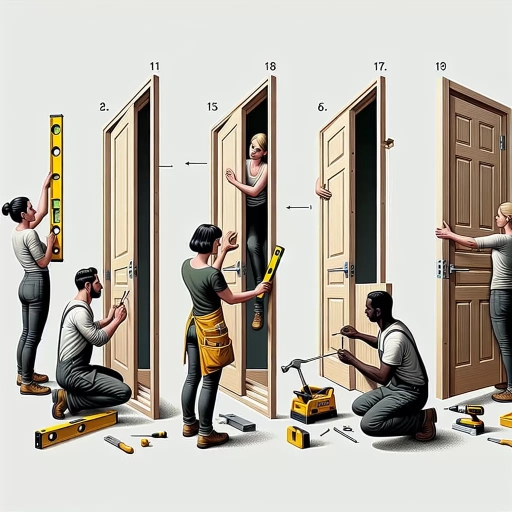 how to hang a door