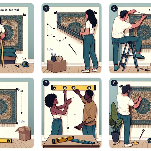 how to hang a tapestry