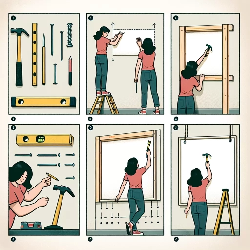 how to hang canvas on wall