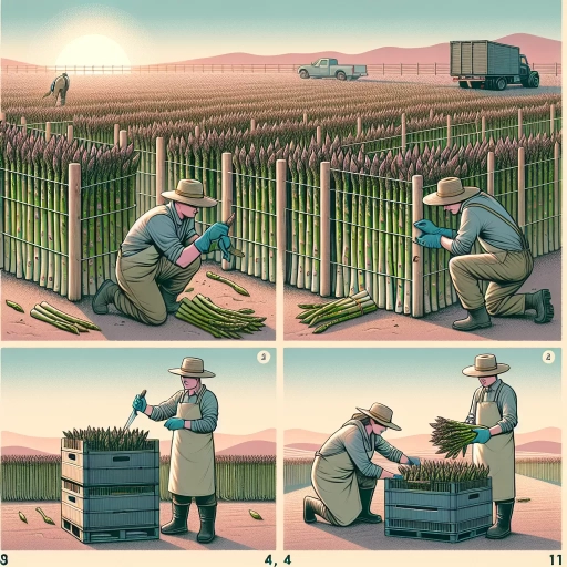 how to harvest asparagus