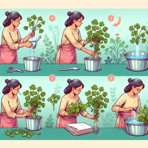 how to harvest cilantro