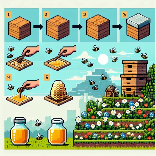how to harvest honey in minecraft