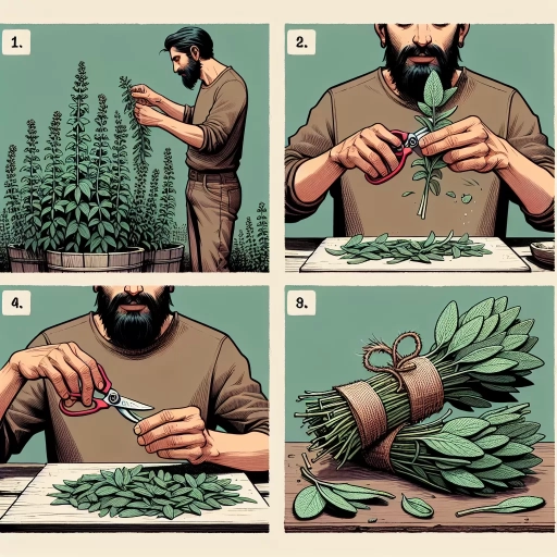 how to harvest sage