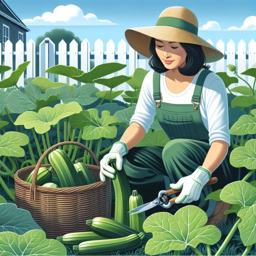 how to harvest zucchini