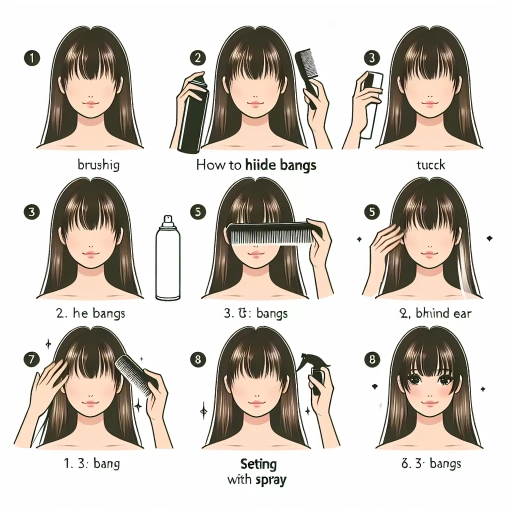 how to hide bangs