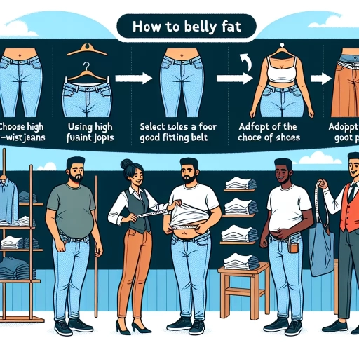 how to hide belly fat in jeans