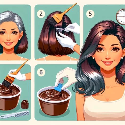 how to hide grey hair on brunettes