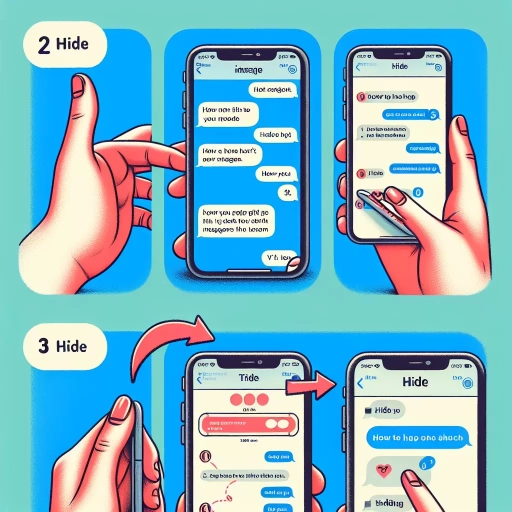 how to hide messages iphone