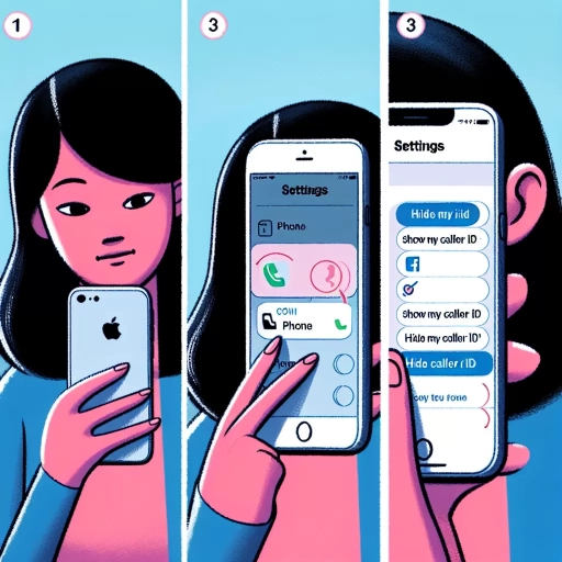 how to hide number when calling iphone