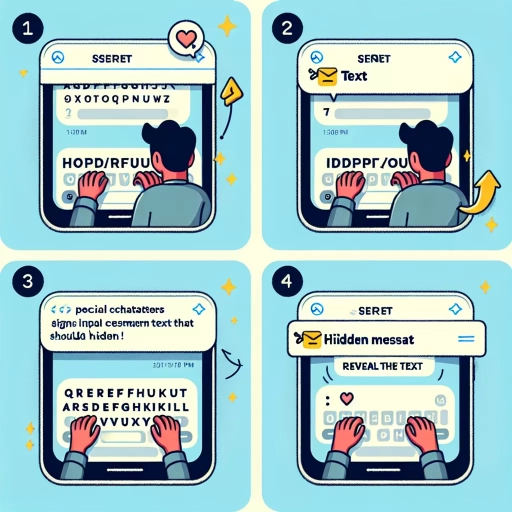 how to hide text in discord