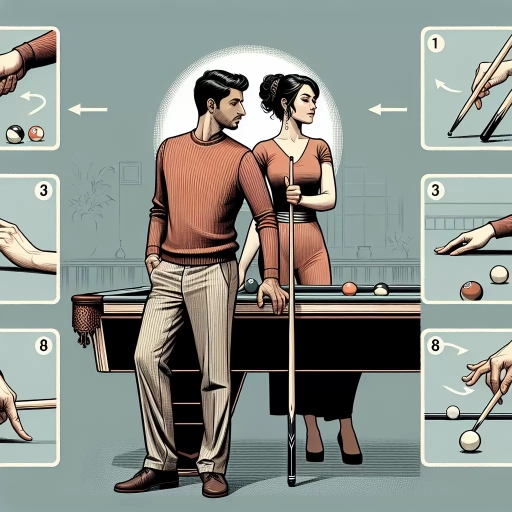 how to hold pool cue