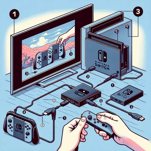 how to hook up nintendo switch to tv