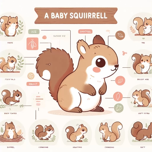 how to identify a baby squirrel