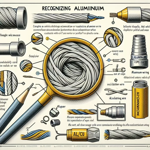 how to identify aluminum wiring
