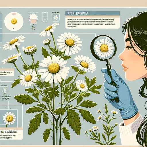 how to identify chamomile