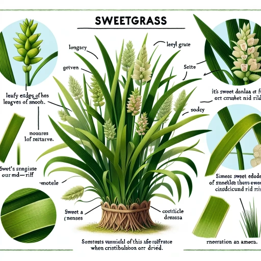 how to identify sweetgrass