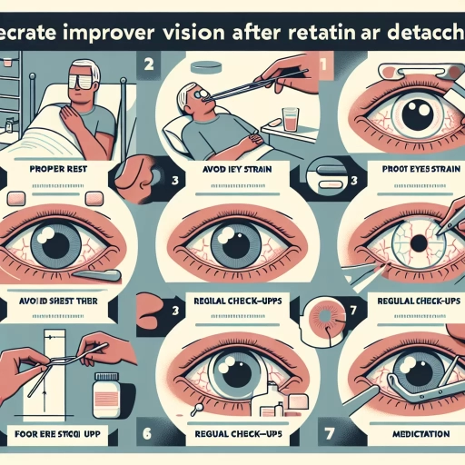how to improve vision after retinal detachment surgery