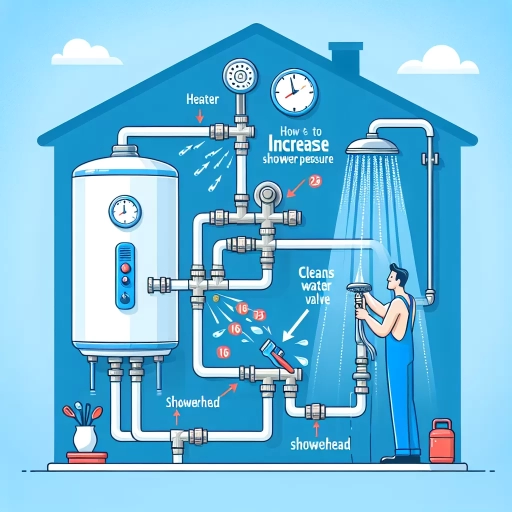 how to increase shower pressure