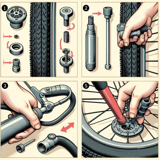 how to inflate presta valve