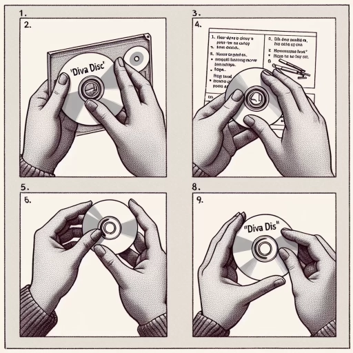 how to insert diva disc