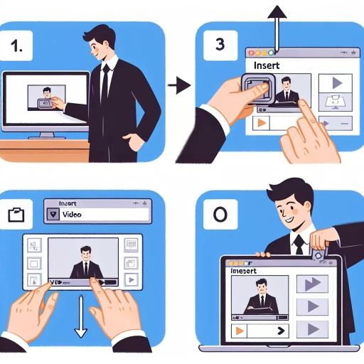 how to insert video in powerpoint