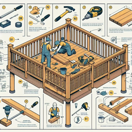 how to install 4x4 post on deck
