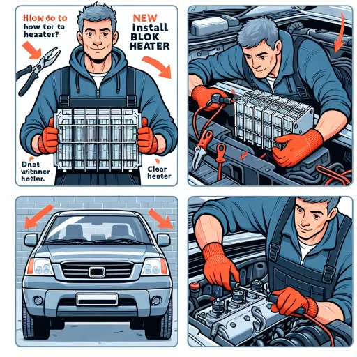 how to install a block heater