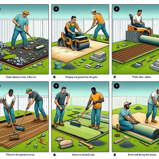 how to install artificial grass on soil