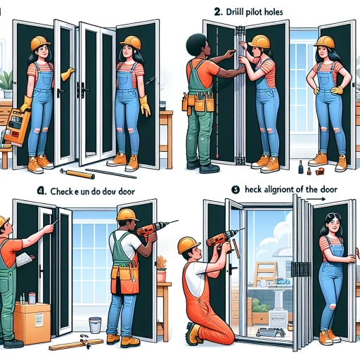 how to install bifold doors
