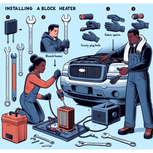 how to install block heater