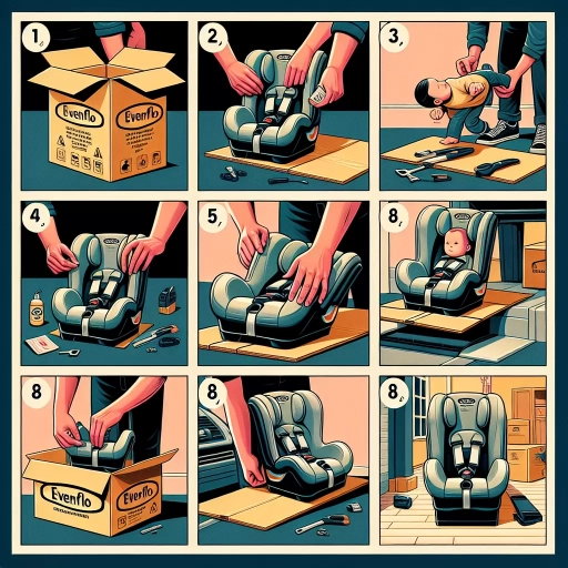 how to install evenflo car seat