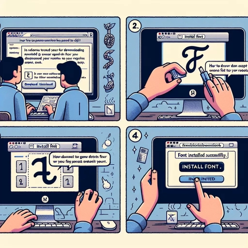 how to install fonts on mac