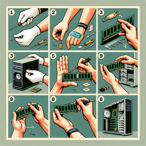 how to install ram
