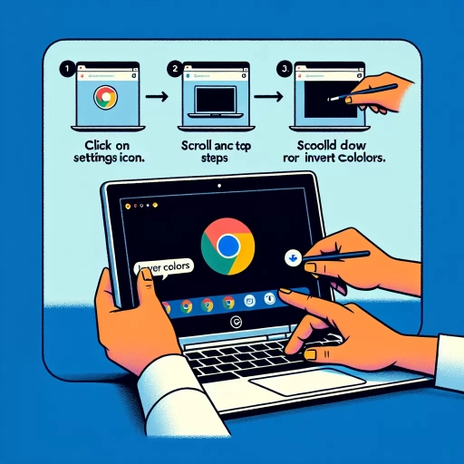 how to invert colors on chromebook