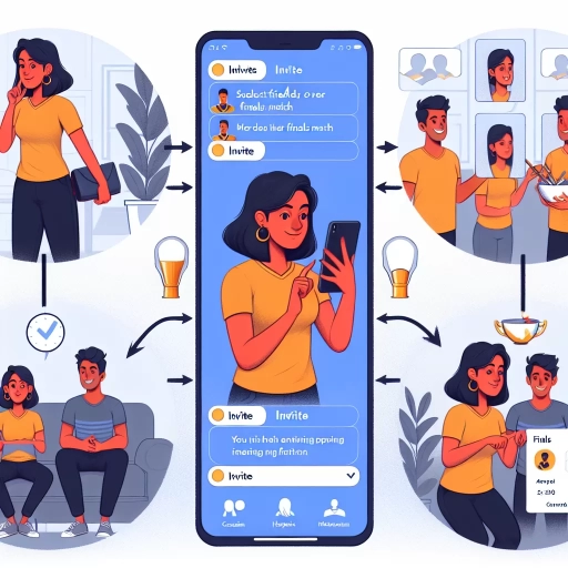 how to invite friends the finals