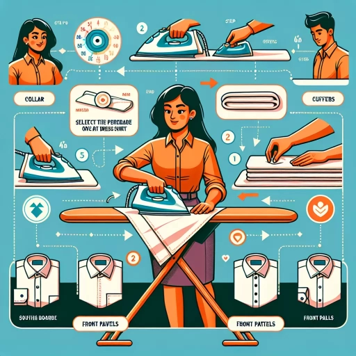 how to iron dress shirt