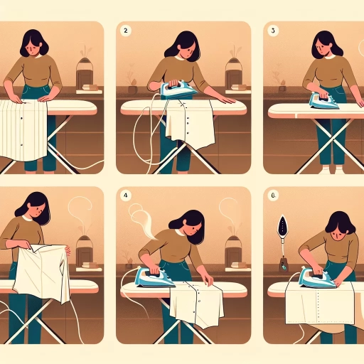 how to iron linen