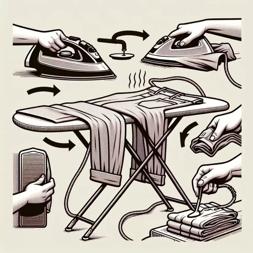 how to iron pants