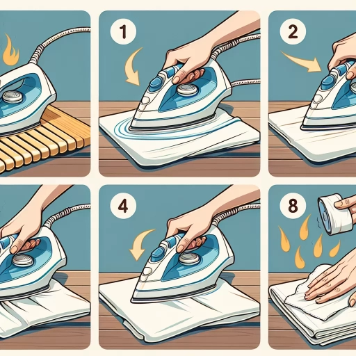 how to iron polyester