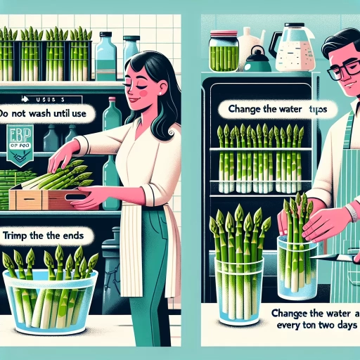 how to keep asparagus fresh